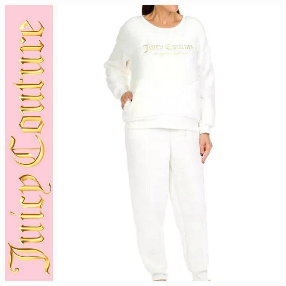 Juicy Couture‎ Gold Logo Cozy PJ Set